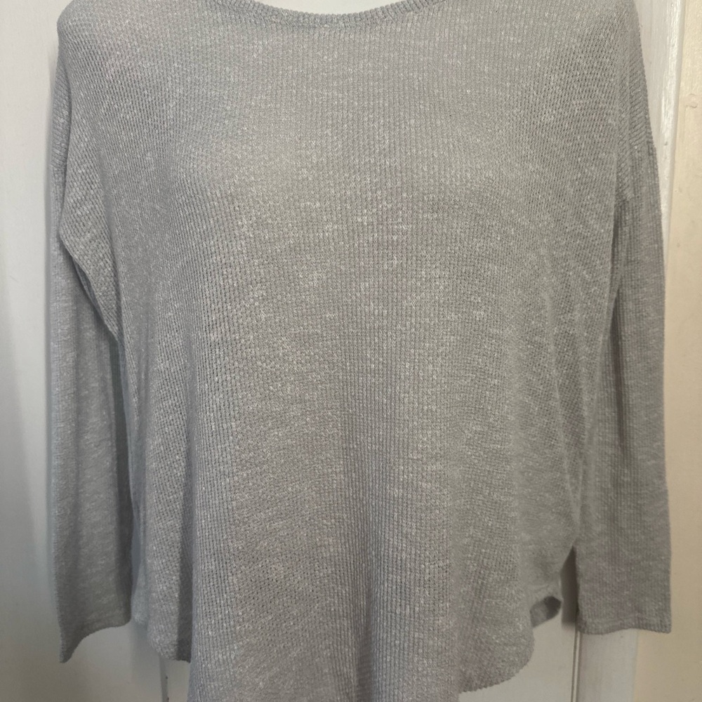 Aritza The Group by Babaton Soft Waffle Longsleeve Gray Thermal Spring 22